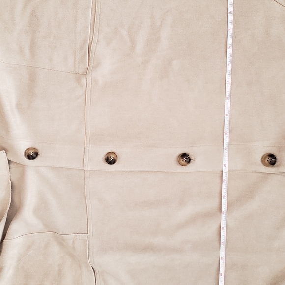 Faux Suede Jacket - Picture 9 of 14